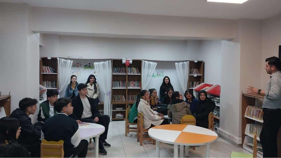 Kültür -  Edebiyat ve Kütüphanecilik Kulübü'nün Sosyal Sorumluluk Projesi Kapsamında Düzenlediği Gezi Etkinliği